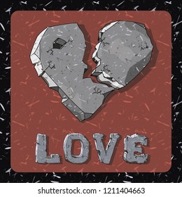 broken heart of stone