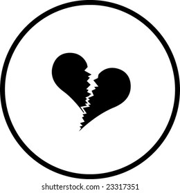 broken heart symbol