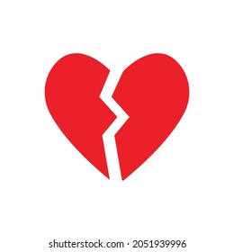 Broken Heart Vector Emoji Brokenhearted