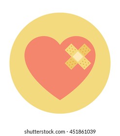 Broken Heart Vector Icon