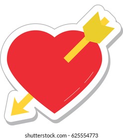 Broken Heart Vector Icon