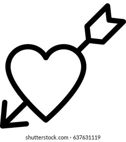 Broken Heart Vector Icon