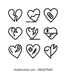 Broken icon or logo isolated sign symbol vector illustration - Collection of high quality black style vector icons
