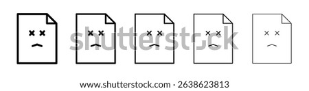 Broken Image icon concept. graphic design, logo, Web, UI.