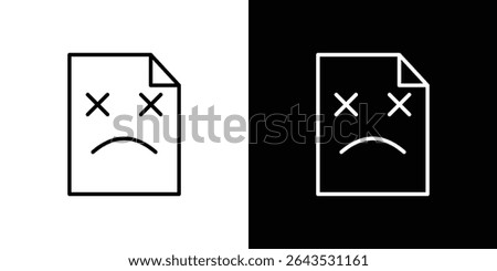 Broken Image icon. Graphic Design vector icon. Ui Ux Icons