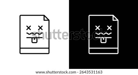 Broken Image icon. Graphic Design vector icon. Ui Ux Icons