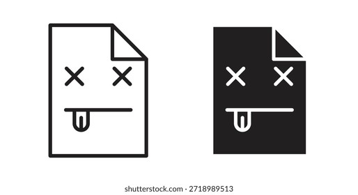 Broken Image icon for mobile app, editable designs