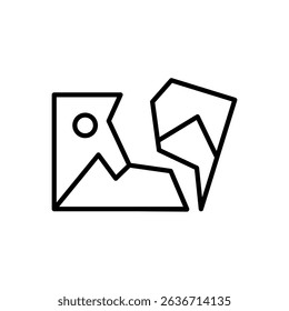 broken or invalid image icons, image loading errors, corrupt files, dead links, server issues, or missing visual content, suitable for web design, mobile apps, error messages, user notification