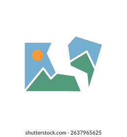 broken or invalid image icons, image loading errors, corrupt files, dead links, server issues, or missing visual content, suitable for web design, mobile apps, error messages, user notification