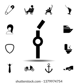 Broken item icon. Simple glyph, flat vector element of universal icons set for UI and UX, website or mobile application