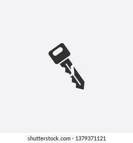 broken key icon illustration isolated vector sign symbol
