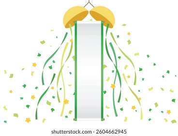 Broken lantern, celebration, event illustration material