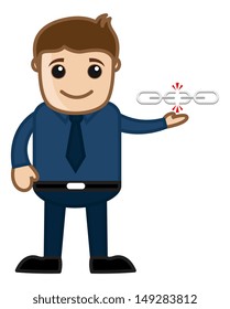 Broken Link - Business Cartoons
