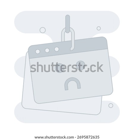 Broken Link Empty States Illustration