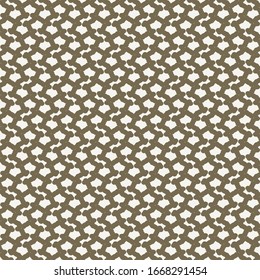 Broken mesh background. Pattern in gold and ivory shades. Wallpaper texture.