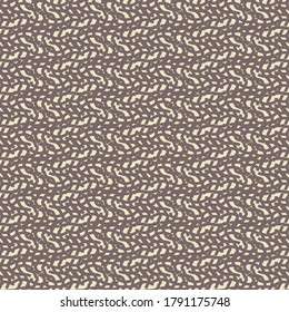 Zerbrochene Maschenstruktur. Not leidendes Netztuch. Dekorative Grafik in Braun und Beige.