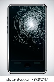 Broken Mobile Phone