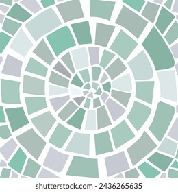 Broken mosaic tiles pattern,vector illustration monochrome design.ceramic tiles decorative background.eps 10.