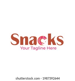 Broken Oatmeal Cookies Snacks Design
