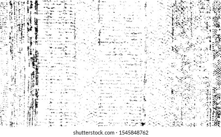 Broken plaster wall effect. Grunge worn damask pattern design. Distressed fabric texture. Overlay texture design. Vector illustration. Eps10.
