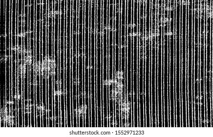 Broken plaster wall effect. Grunge worn damask pattern design. Distressed fabric texture. Overlay texture design. Vector illustration. Eps10.