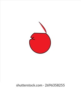 Una olla roja rota en el tablero del arte 