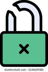 broken Vector illustration on a transparent background. Premium quality symbols. Stroke vector icon for concept and graphic design.