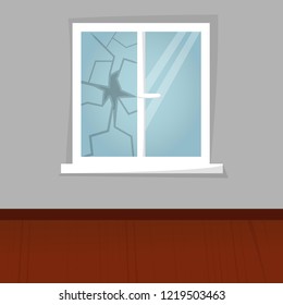 窓ガラス 割れ のイラスト素材 画像 ベクター画像 Shutterstock