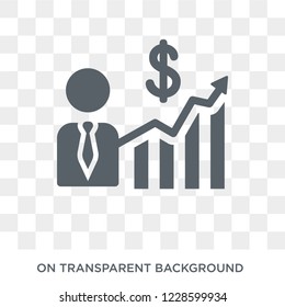 Broker icon. Broker design concept from Payment collection. Simple element vector illustration on transparent background.
