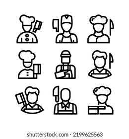 icono de broker o logotipo símbolo de señas aislado ilustración vectorial - Colección de iconos vectoriales de estilo negro de alta calidad
