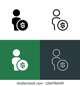 Broker Icon Set