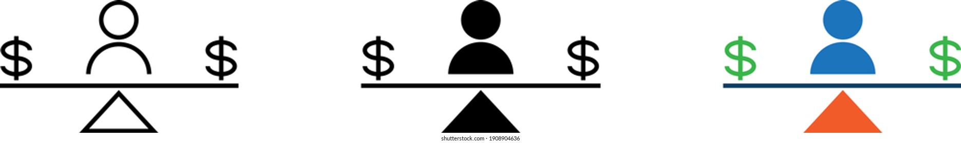 Broker icon , vector illustration