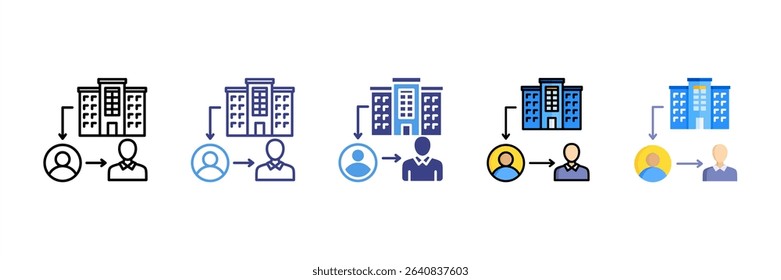 Broker Multi Style Icon Set