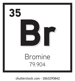 Bromelement-Vektorsymbol, Periodisches Tabellenelement