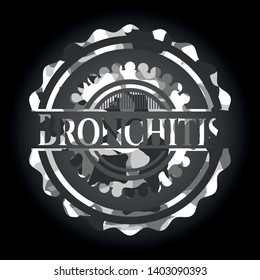 Bronchitis on grey camo texture
