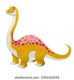 Brontosaurus Cute Cartoon Character for Kids