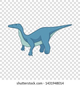 Brontosaurus icon. Cartoon illustration of brontosaurus vector icon for web