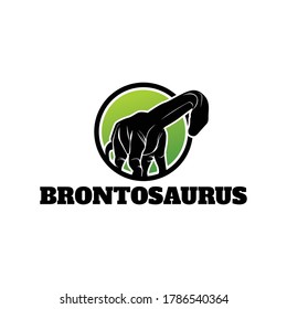 Brontosaurus Logo Template Design Vector