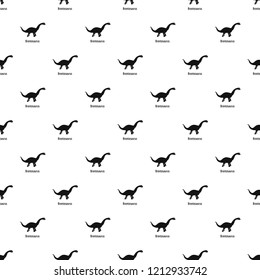 Brontosaurus pattern seamless vector repeat geometric for any web design