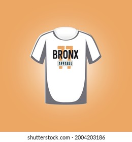 Bronx badges vector T-shirt design 