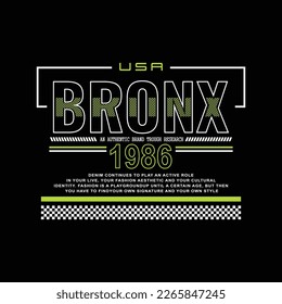 bronx denim streetwear t-shirt and apparel