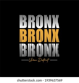 The Bronx new attitude,t-shirt design