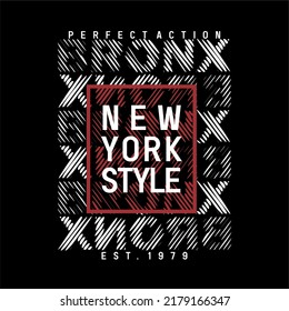 BRONX new york style design typography, vector graphic illustration, for printing t-shirts and others