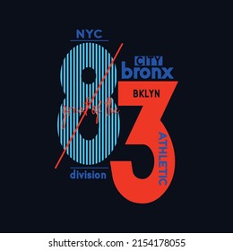the bronx Premium Vector illustration of a text graphic. suitable screen printing and DTF for the design boy outfit of t-shirts print, shirts, hoodiesand baba suit, kids cottons, etc.
