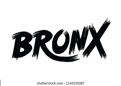 Bronx typography design vector, for t-shirt, poster and other uses