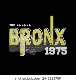 Bronx vector illustration and typography, perfect for t-shirts, hoodies, prints etc.