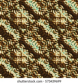 Bronze bas-relief ornament. Colorful seamless texture with shadow. Geometric vector pattern for website, corporate style, party invitation, wallpaper, interior design