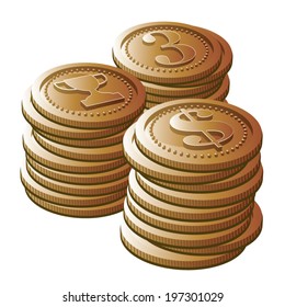 Bronze coins