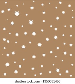 bronze color stars luxury pattern vector