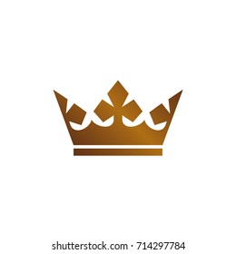 Bronze crown icon 